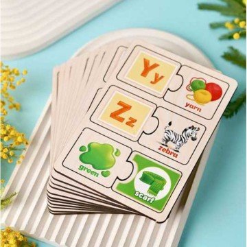 Фото2.Деревʼяний розвиваючий пазл 