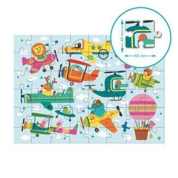 Фото2.Пазл «Наздоганяй! У небі»