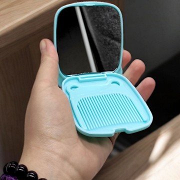 Фото2.Набір дитячий (люстерко+гребінець)