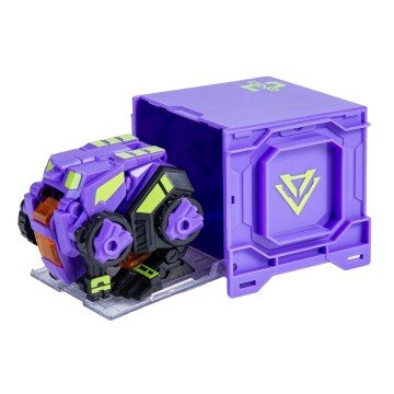 Фото3.Динозавр-трансформер DINOSTER - ПУРПУРОВИЙ РАПТОР-БОТ