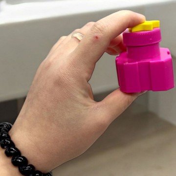 Фото3.Фарби пальчиковi зi штампами, 6 кольорів по 18 мл