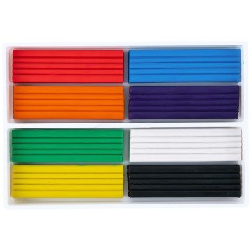 Фото3.Пластилін, 8 кольорів, 160 г. Kite Classic