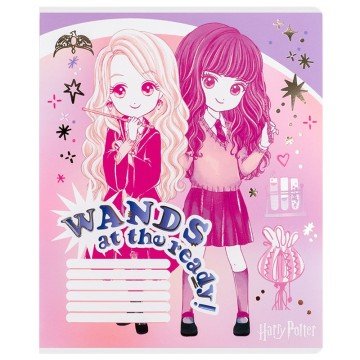 Фото2.Зошит 18 арк., лін., фольга + УФ лак, HP