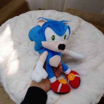 Фото2.М'яка іграшка Їжак Сонік (30 см)