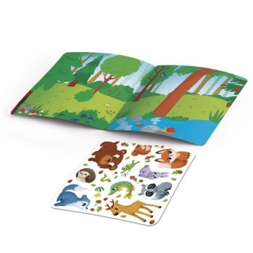 Фото2.Набір для творчості з наліпками 