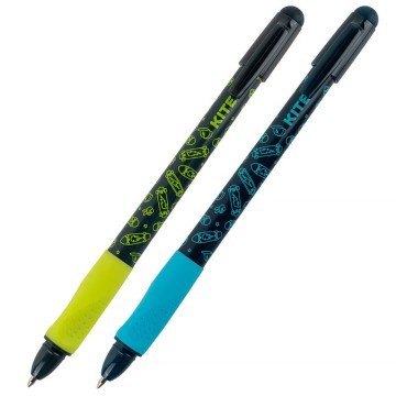 Фото2.Ручка кулькова Kite EasyStart, Skate, синя