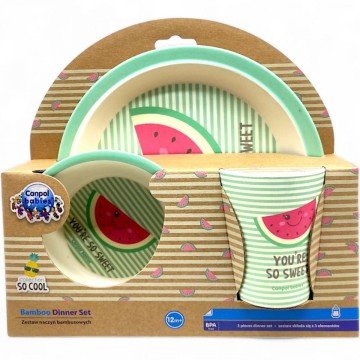 Фото2.Набір посуду бамбукового 