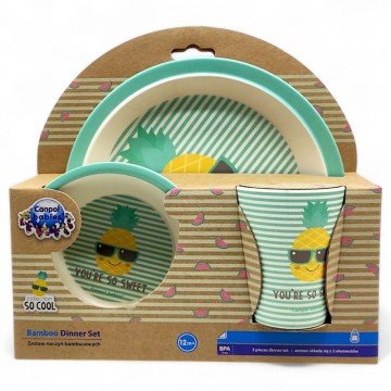 Фото2.Набір посуду бамбукового 