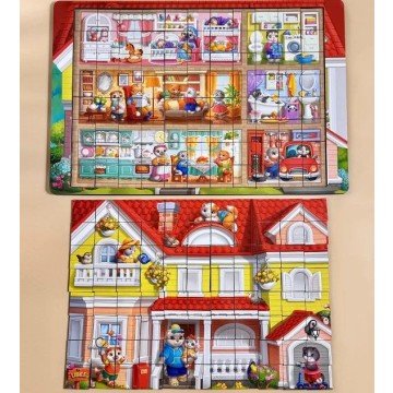 Фото3.Деревʼяний пазл 