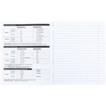 Фото2.Зошит предметн. 48 арк., лн., софт тач+УФ, HK, англ. мова