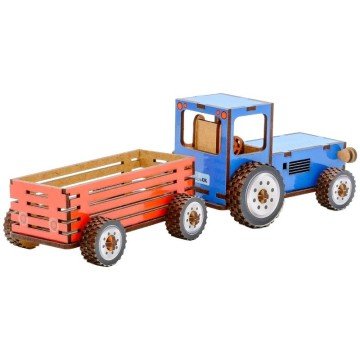 Фото3.Деревʼяний 3D конструктор 