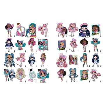 Фото3.Книжка-розмальовка зі стікерами 