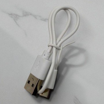 Фото2.Дитячий вентилятор Капібара USB 11 см (білий)