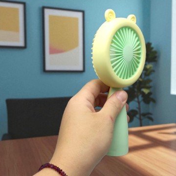 Фото2.Дитячий вентилятор Сонечко USB 19 см (зелений)