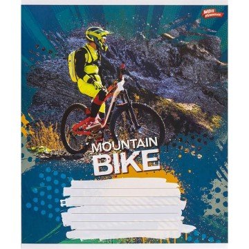 Фото2.Зошит кольоровий 18 аркушів, лінія (20 штук в упаковці)