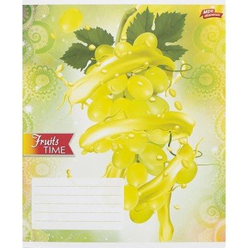 Фото2.Зошит кольоровий 18 аркушів, лінія (20 штук в упаковці)