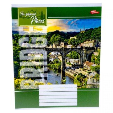 Фото2.Зошит кольоровий 36 аркушів, клітинка 3427 N