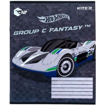 Фото2.Зошит 12 арк., кос., гібр. лак + УФ лак, HW