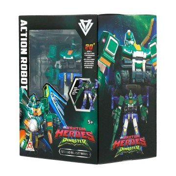 Фото2.Фігурка DINOSTER - СТЕГО БЛАСТ ВІНГ (12,7 см, з аксесуарів)