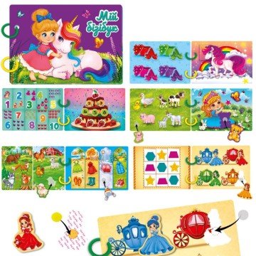 Фото2.Гра розвиваюча Vladi Toys з липучками. 