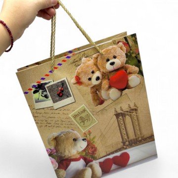 Фото2.Пакет подарунковий, 32х26х10 см,(МІКС ВИДІВ)