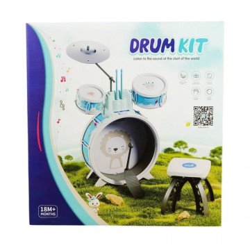 Фото2.Барабанна установка (РОЖЕВА)