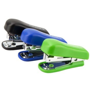 Фото2.Степлер Standard пласт., №10/5, 12 арк., чорний