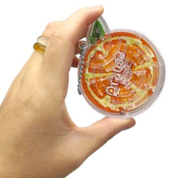 Фото2.Гра лабіринт, 7х1х9 см, пластиковий корпус, металева кулька (МІКС ВИДІВ)