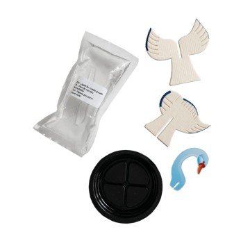 Фото2.Набір для експериментів.Лебідь в кристалах