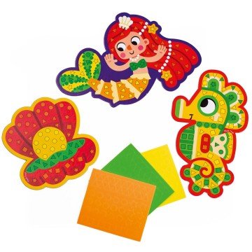 Фото2.Набір для творчості (мʼяка мозаїка) 