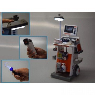 Фото2.Лікарський стіл стоматолог з аксес.батар.муз.світ.кор.43*15*33 см.