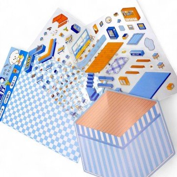 Фото2.Наліпки Румбокс 2в1 (БЛАКИТНІ)