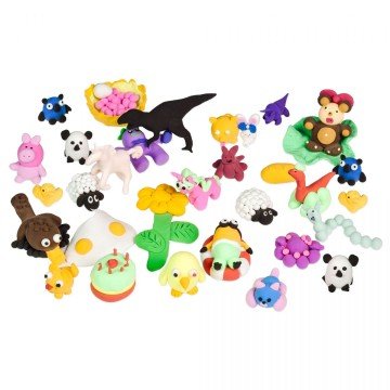 Фото3.Набір для творчості (повітряний пластилін) 