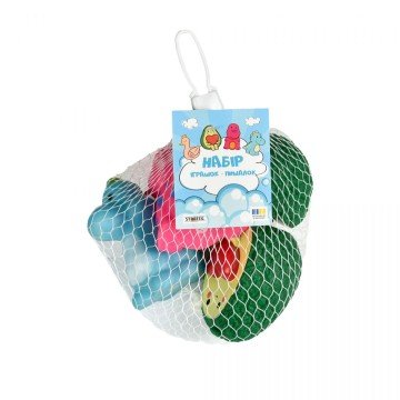 Фото2.Набір іграшок-пищалок 