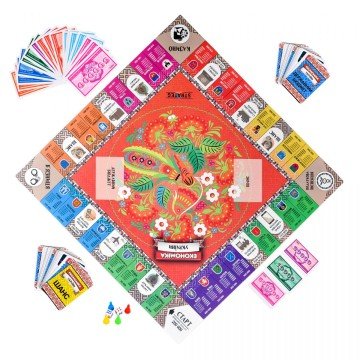 Фото3.Настільна гра Strateg Економіка України