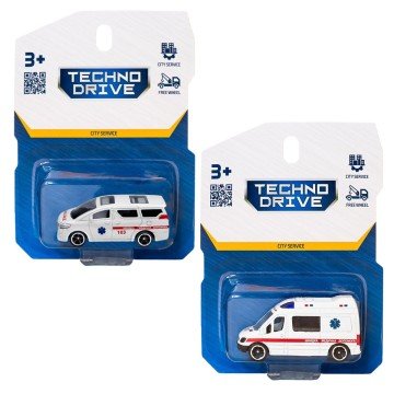 Фото2.Міні-автомодель – МІСЬКА СЛУЖБА (мікс видів)