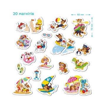 Фото2.Набір магнітів 