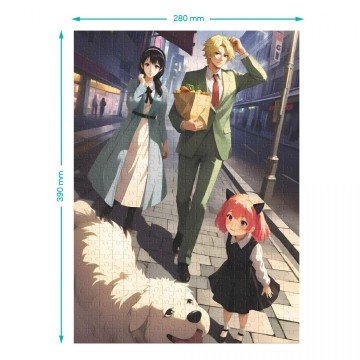 Фото2.Пазл Hard-M «Щасливі миті разом» 450 елементів