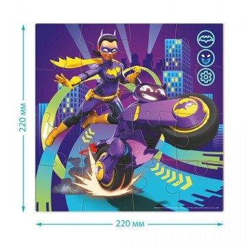 Фото2.Пазл на 16 елементів «Мотоцикл Бібі»