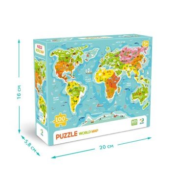 Фото2.Пазл «Мапа світу»