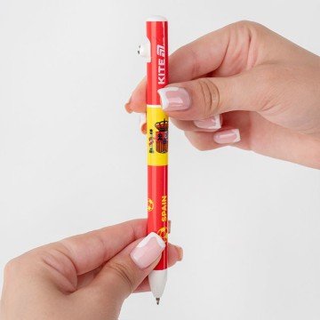 Фото2.Ручка кулькова автоматична Football nations, синя