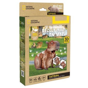 Фото2.Тривимірна головоломка-конструктор із серії Дикі тварини 