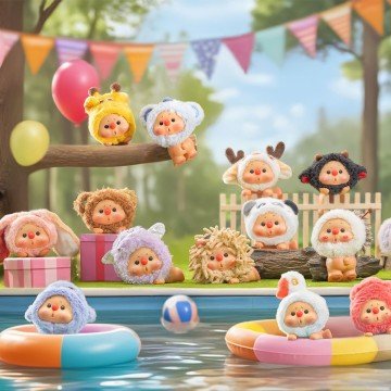 Фото2.Колекційна фігурка POP TOP JOTOYS серії Oyo - Вечірка звіряток