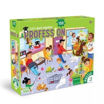 Фото2.Пазл «Професії. Ветеринар» 150 елементів