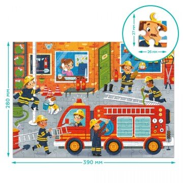 Фото2.Пазл «Професії. Пожежник»