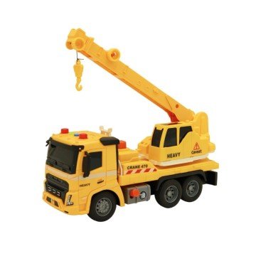 Фото2.Автомобіль-кран інерційний зі світлом і звуком 1:16 в коробці