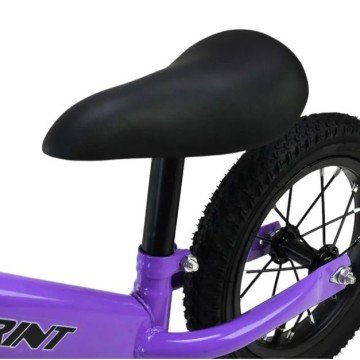 Фото2.Велобіг (сталевий, колеса 12 дюймів надувні) фіолетовий