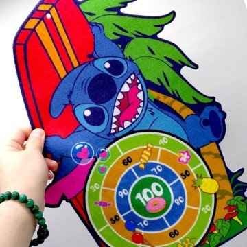 Фото3.Дартс (герой, 2 кульки, 2 дротики, мішень, гачок) в пакеті