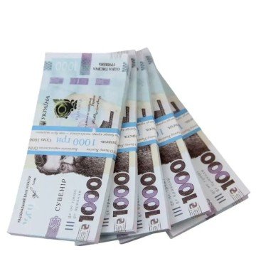 Фото2.Сувенір номіналом 1000 гривень (80 шт купюр) MIC (297334)