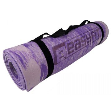 Фото2.Килимок для йоги та фітнеса EasyFit s-EVA Mat 8 мм Фіолетовий EasyFit (297576)